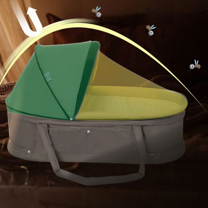 Modern Style Fabric Moses Basket Folding Outdoors Baby Crib Cradle