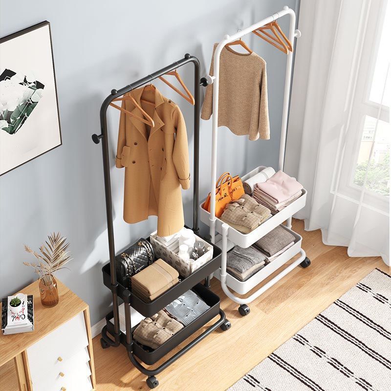 Industrial Coat Rack Storage Shelf Entryway Kit Coat Hanger for Living Room