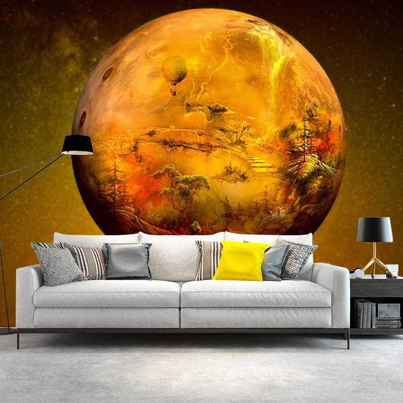 Illustration Customized Universe Wall Mural Wallpaper Eco-friendly for Living Room