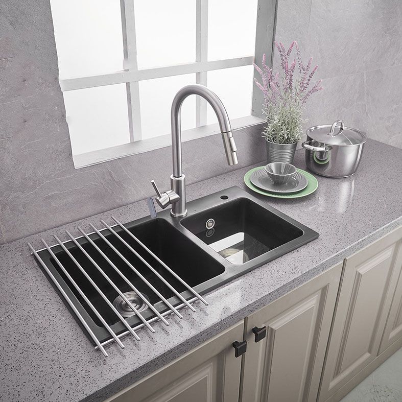 1-Handle Faucet Touch Stainless Steel with Water Dispenser Standard Kitchen Faucet