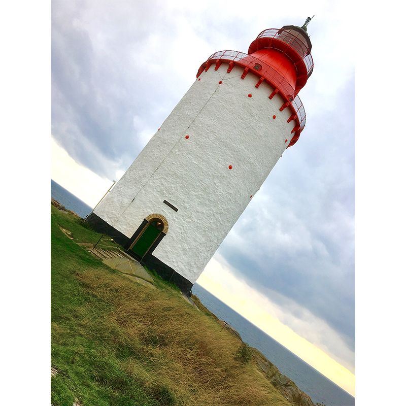 Photography Style Lighthouse Wall Mural Giant Wall Decor for Dining Room, Personalize