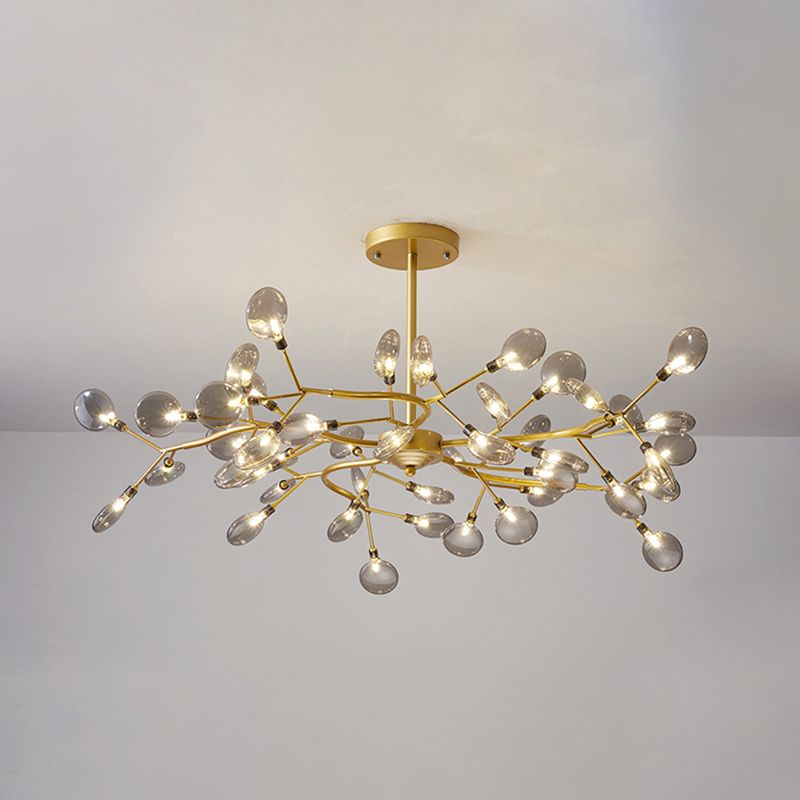 Orbicular Chandelier Pendant Light Modern Chandeliers For Dining Room with Acrylic Shade