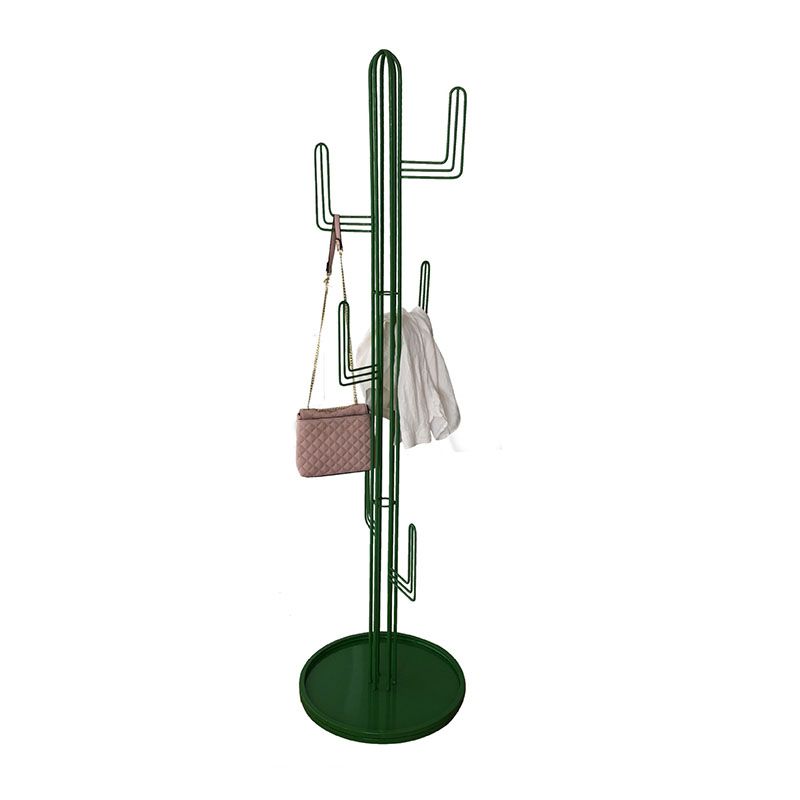 Iron Coat Hanger Free Standing 70.86 Inch Coat Rack for Living Room