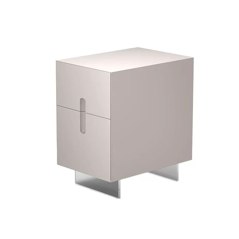 Modern Nightstand Wooden Accent Table Nightstand with Drawers