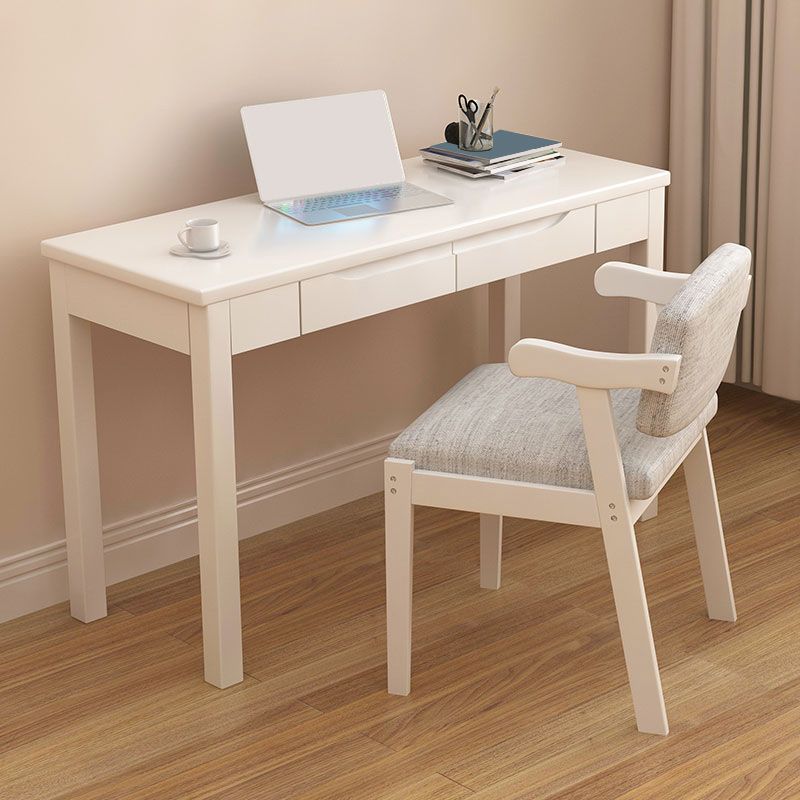 Desk and Chair Set Kids Desk 29.52" H Kids Writing Desk with Drawers