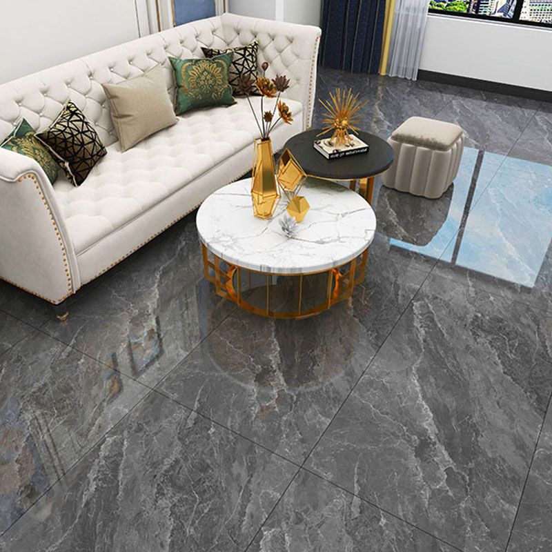 Marble Appearance Singular Tile Polished Rectangular Floor Tile