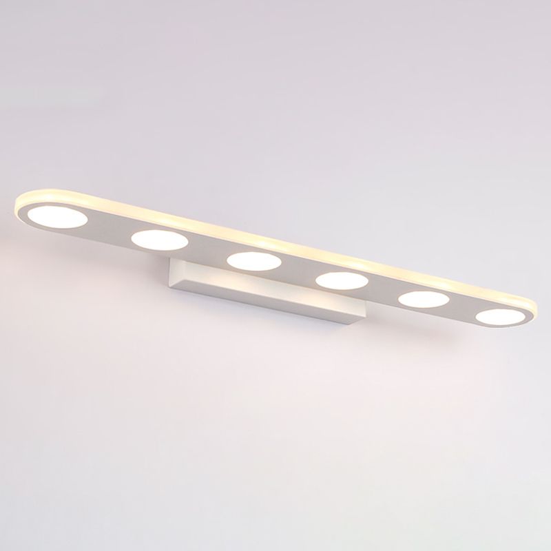 Luces de tocador contemporáneo LED LED ACRYLIC VANITY LUCHES para el baño