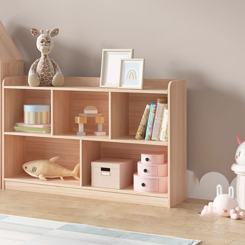 Nordic Home Kids Storage Cubby Solid Wood Cubby Storage Bookcase