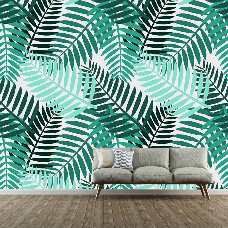 Plant Decoration Mural Wallpaper Environment Friendly Living Room Wall Mural