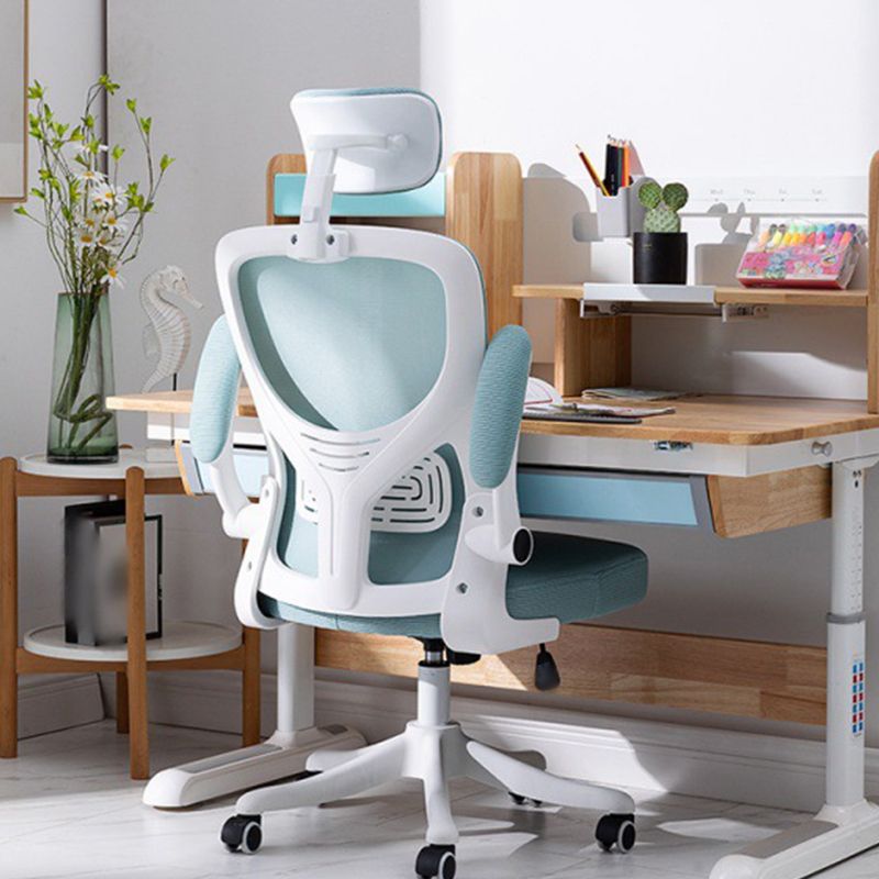 High Back Office Chair with Sponge Cushion Adjustable Arm Office Chair for Office