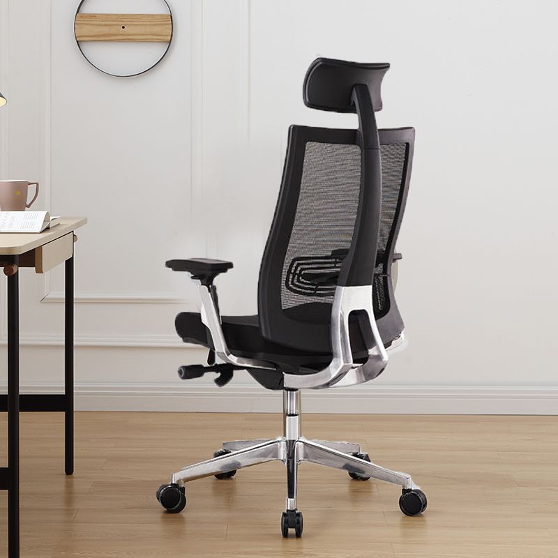 Removable Arms Desk Chair Modern Ergonomic No Distressing Office Chair with Wheels