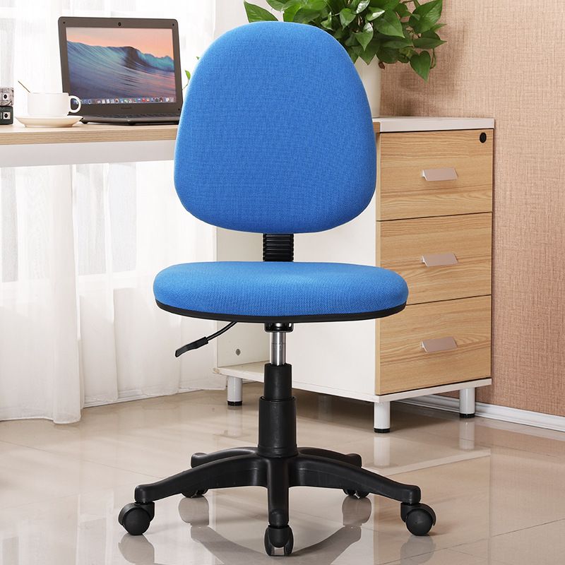 Middle Back Office Chair Fabric Sponge Cushion Chair for Office