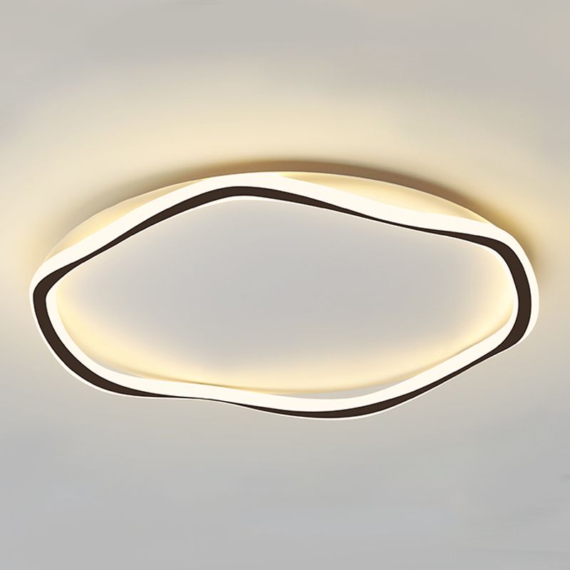 Contemporary Flush Mount Ceiling Light Geometric Flush Mount Ceiling Lighting Fixture