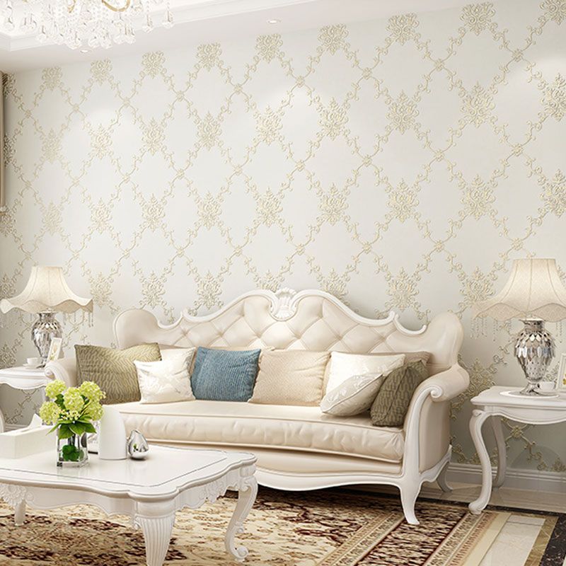 Flower-Edged Harlequin Wall Decor 90 Wall Covering for Dining Room, 31'L x 20.5"W