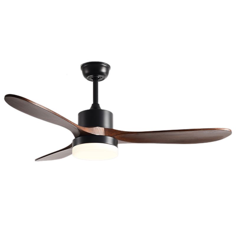 Fan Shape Metal Ceiling Fan Kid Style 1 Light Ceiling Mount Fans Fixtures for Living Room