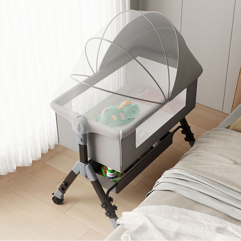 Metal Bedside Bassinet Square / Rectangle Co-Sleeper & Bedside Bassinets