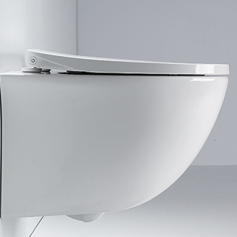 Contemporary One Piece Toilet Bowl Wall Mount Porcelain Flush Toilet