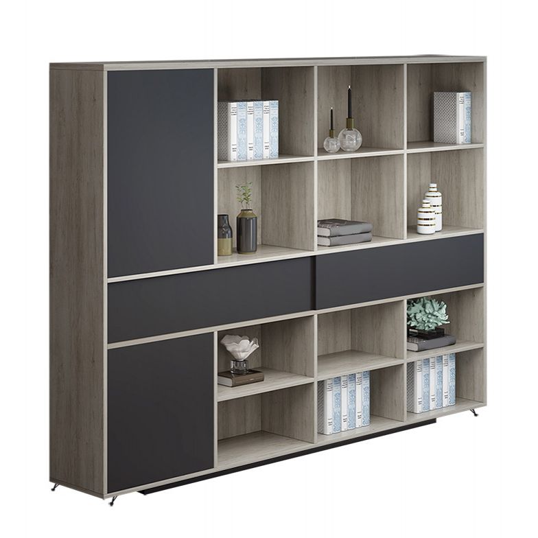 Modern Filing Cabinet Wood Lateral File Cabinet with Locking Storage