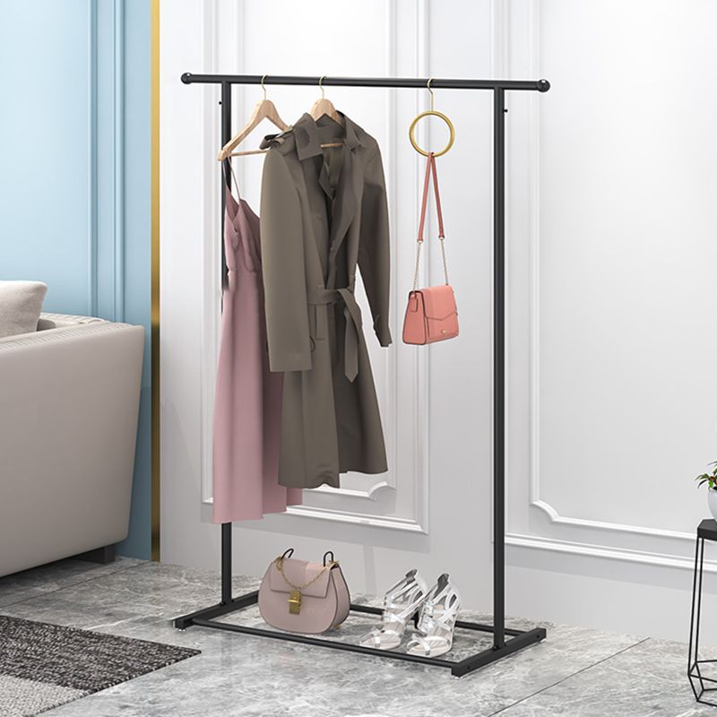 Modern Style Coat Rack Solid Color Free Standing Metallic Coat Rack