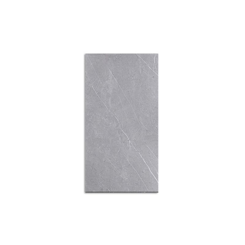 Marbling Stain Resistant Tile PVC Singular Peel & Stick Tile for Backsplash Wall