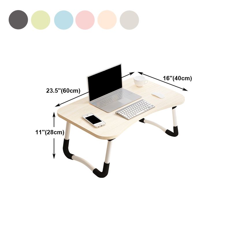 Bedroom Wooden Study Table Contemporary Folding Writing Desk,23.6"L x 15.7"W x 11"H