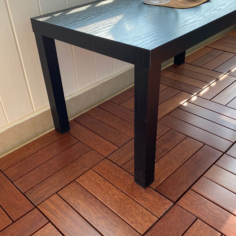 Tradition Hardwood Flooring Solid Wood Square Hardwood Deck Tiles