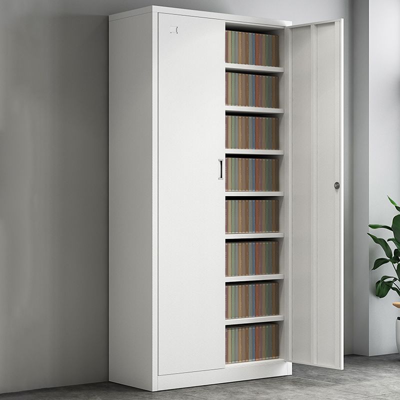 Fire-Resistant Filing Cabinet Vertical File Cabinet with Storage Shelves