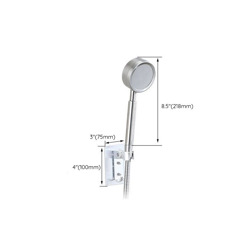 Modern Hand Shower Stainless Steel Handheld Shower Head Wall-Mount Shower Combo