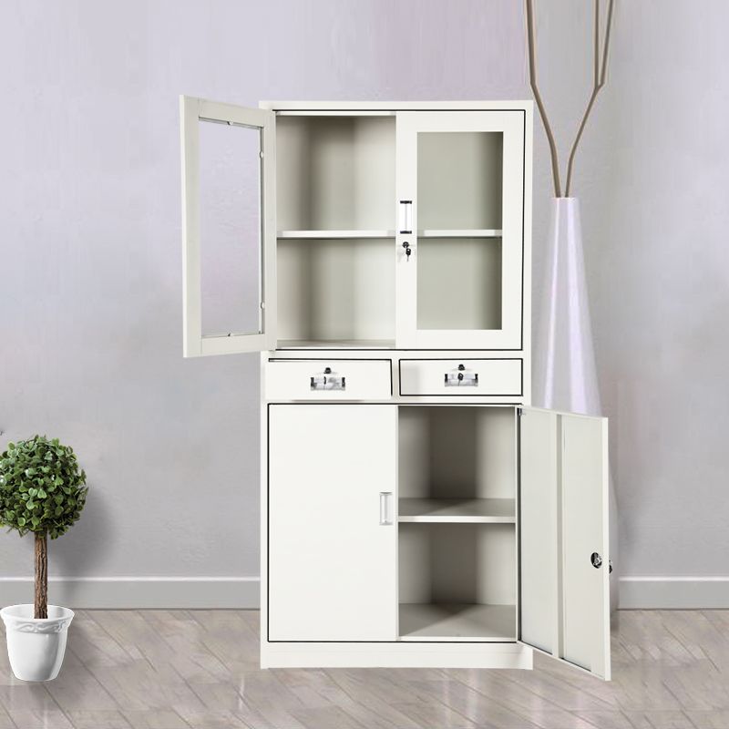 Vertical Filing Cabinet Contemporary Silver File Cabinet with Lock and Storage