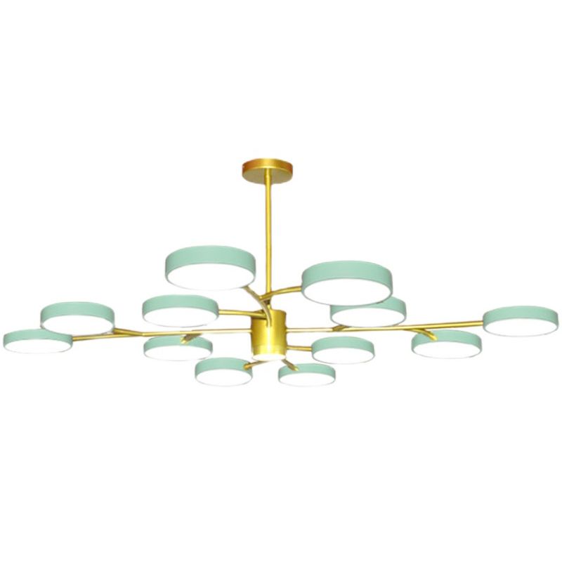 Contemporary Style Geometry Shape Pendant Chandeliers Metal Chandelier Lighting