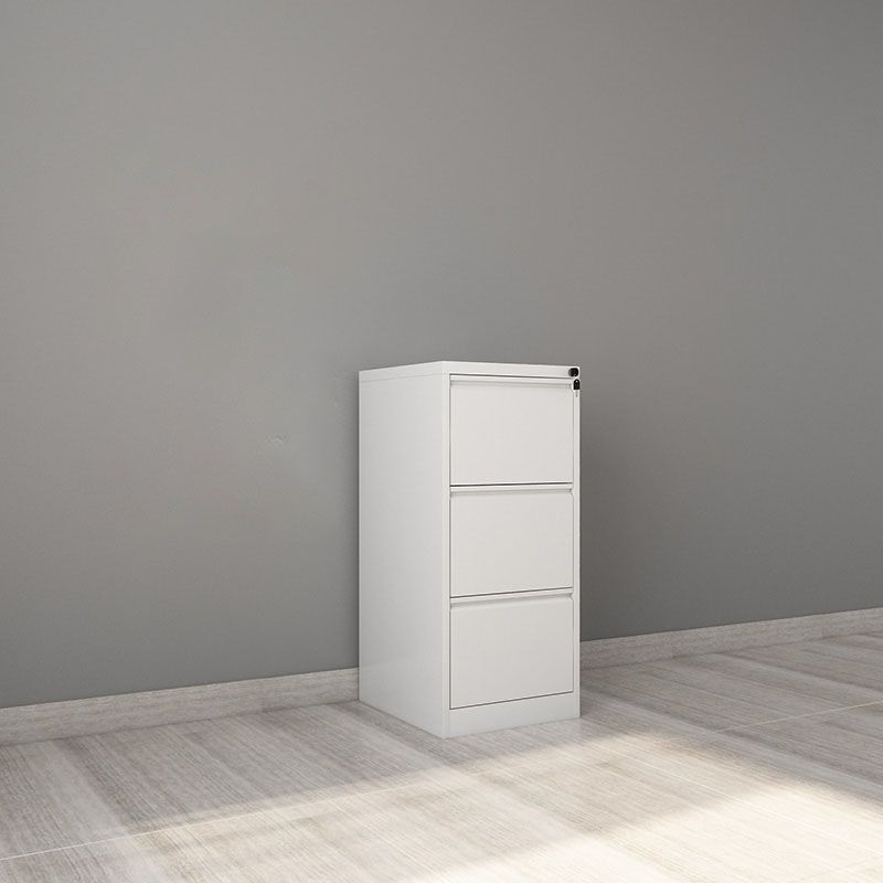 Modern Metal File Cabinet Fire-Resistant Filing Cabinet for Home Office