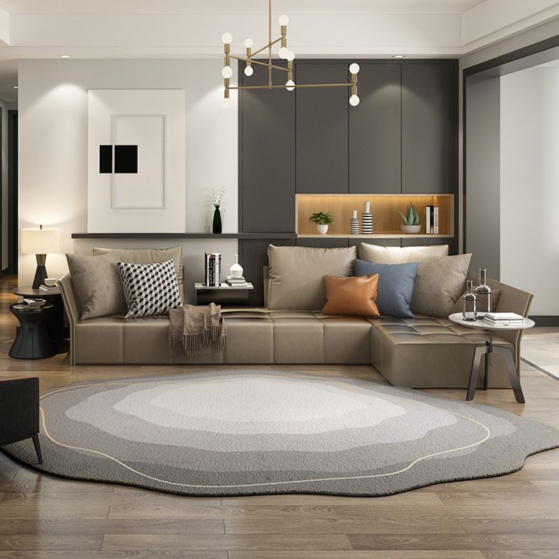 Tappeto minimalista a forma di novità moderna tappeto per colorazioni in poliestere tappeto per soggiorno