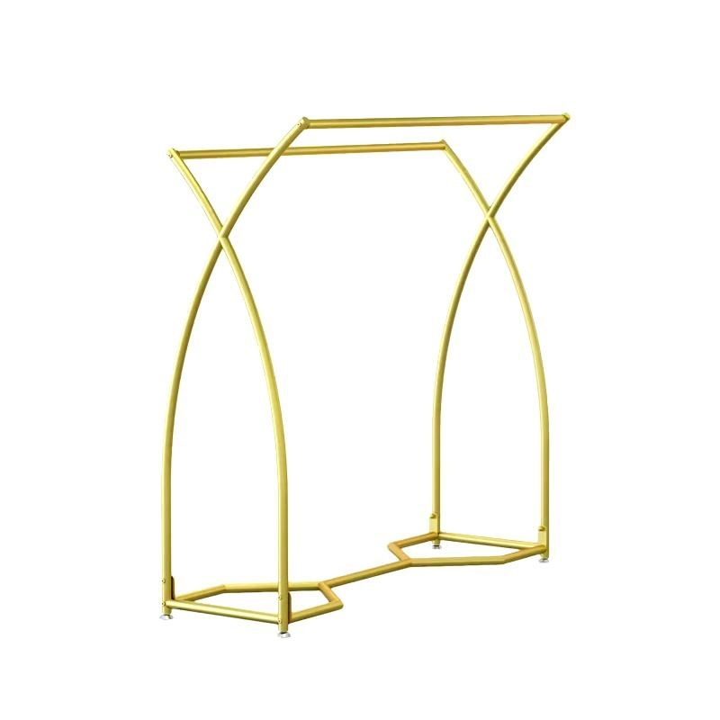 Gorgeous Coat Hanger Stand Solid Color Metal Coat Rack for Living Room