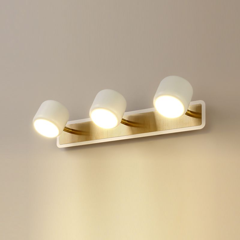 Moderne creatieve LED -muur SCONCE Minimalistische badkamer ijdelheid verlichtingsarmatuur