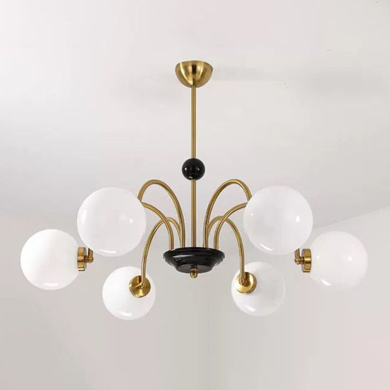 Contemporary Sphere Chandelier Lights Glass Chandelier Lighting Fixtures