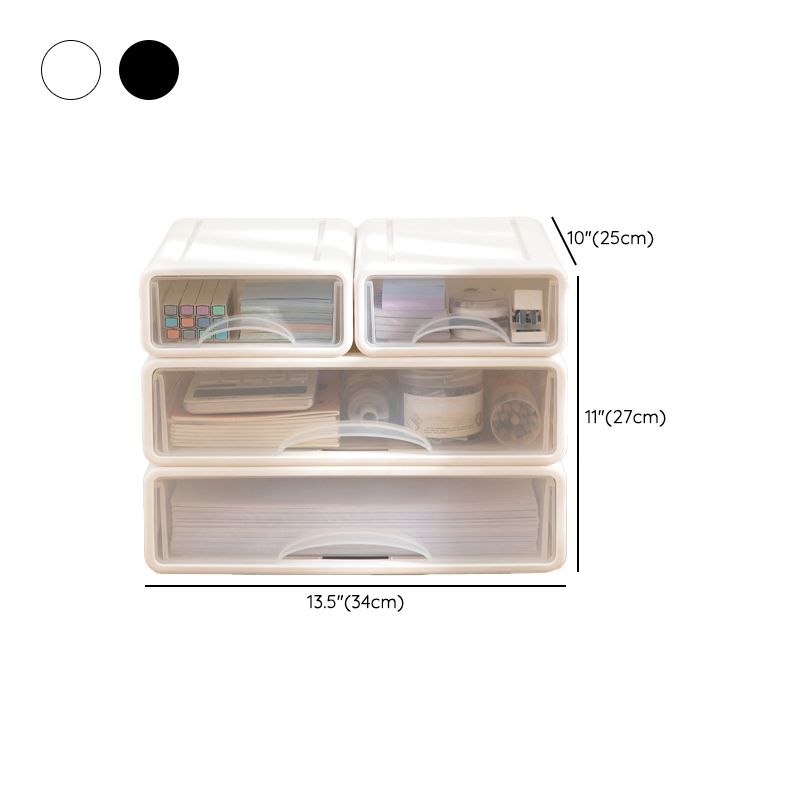 Modern Cabinet Acrylic with Drawers Filing Cabinet for Home Office