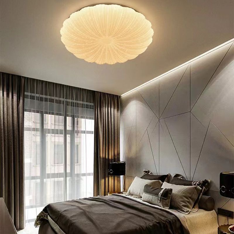 Modernism Flush Mount Lighting LED White Ceiling Light for Bedroom