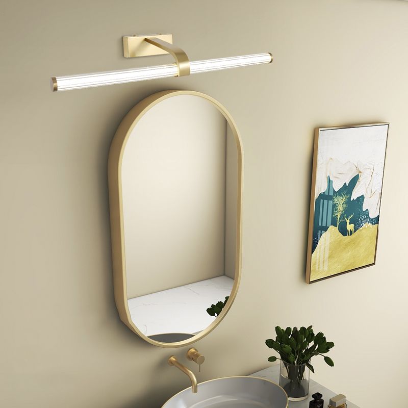 Luz de espejo de maquillaje de lámpara de espejo simple moderno para el baño de baño