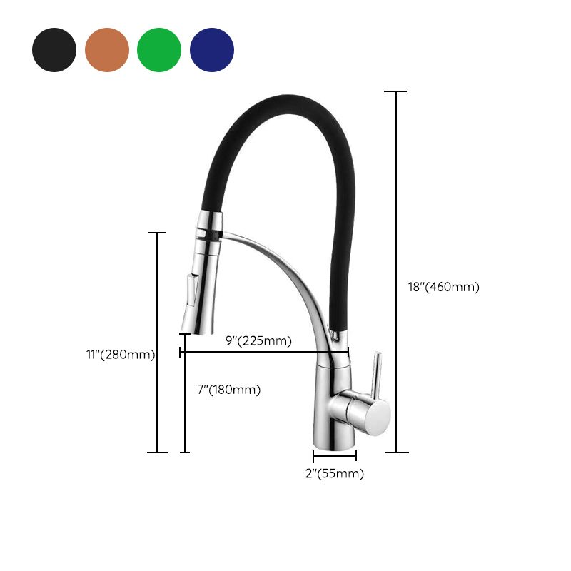 Modern 1-Handle Faucets Copper Touchless with Water Dispenser Standard Kitchen Faucet