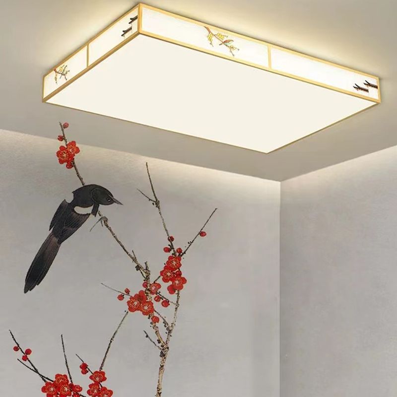 Modern LED Ceiling Lamp Household Flush Mount Light Fixture for Bedroom