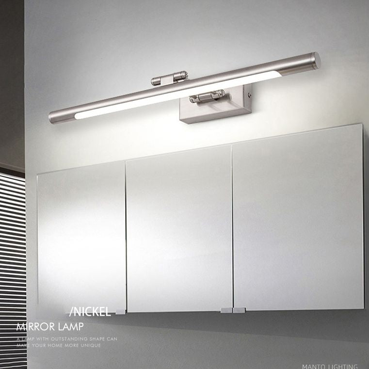 Modern Minimalist Style Streamlined Vanity Wall Light Fixtures Metal Vanity Lights