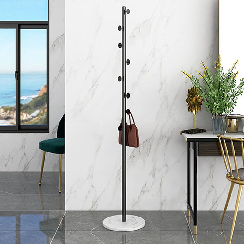 Modern Metal Hall Stand Shelves and Hooks Branch Shape Coat Hanger