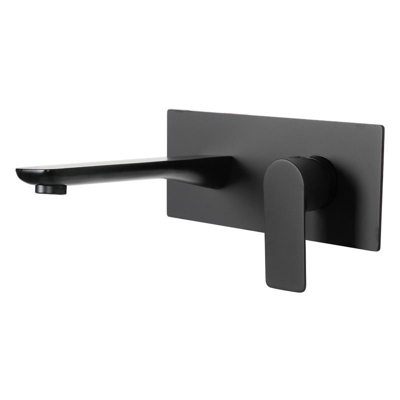 Contemporary Style Faucets Wall Mounted Faucets with Lever Handles