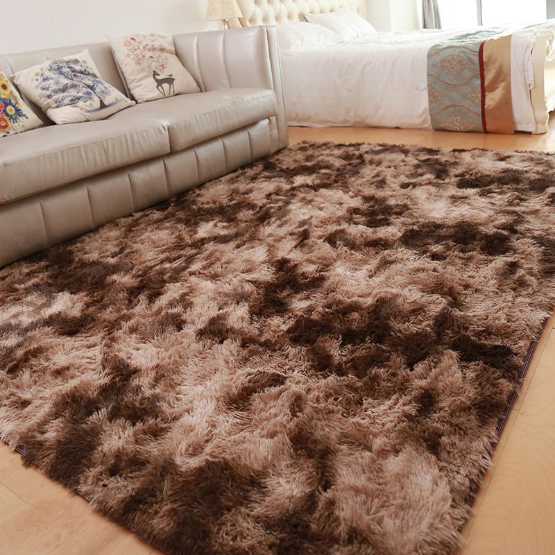 Tapis en peluche de dye-dye à tir