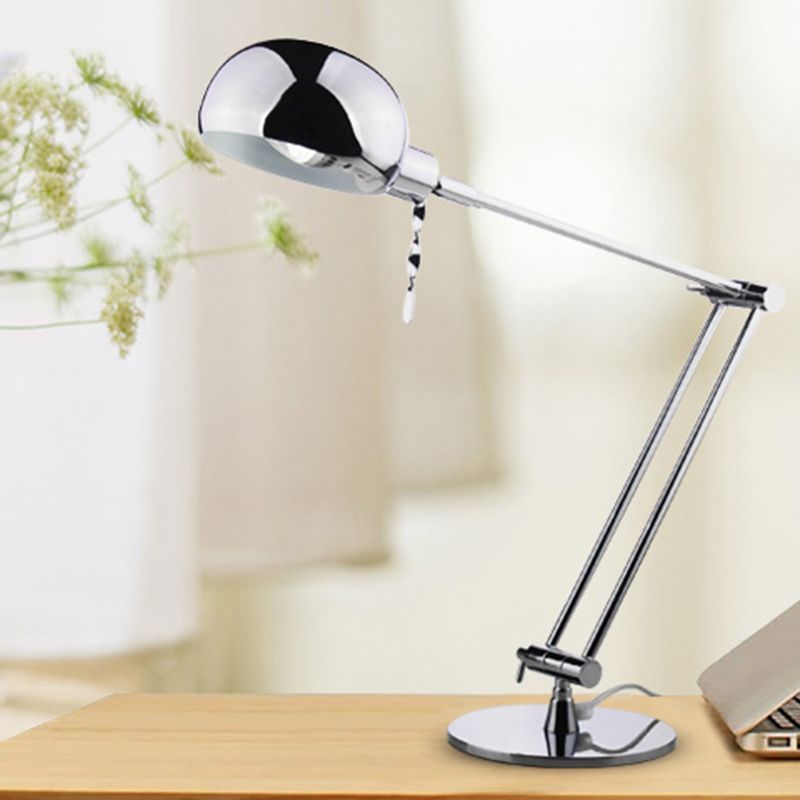 Postmodern Table Lamp Minimalist Metal Night Stand Light for Living Room Bedroom