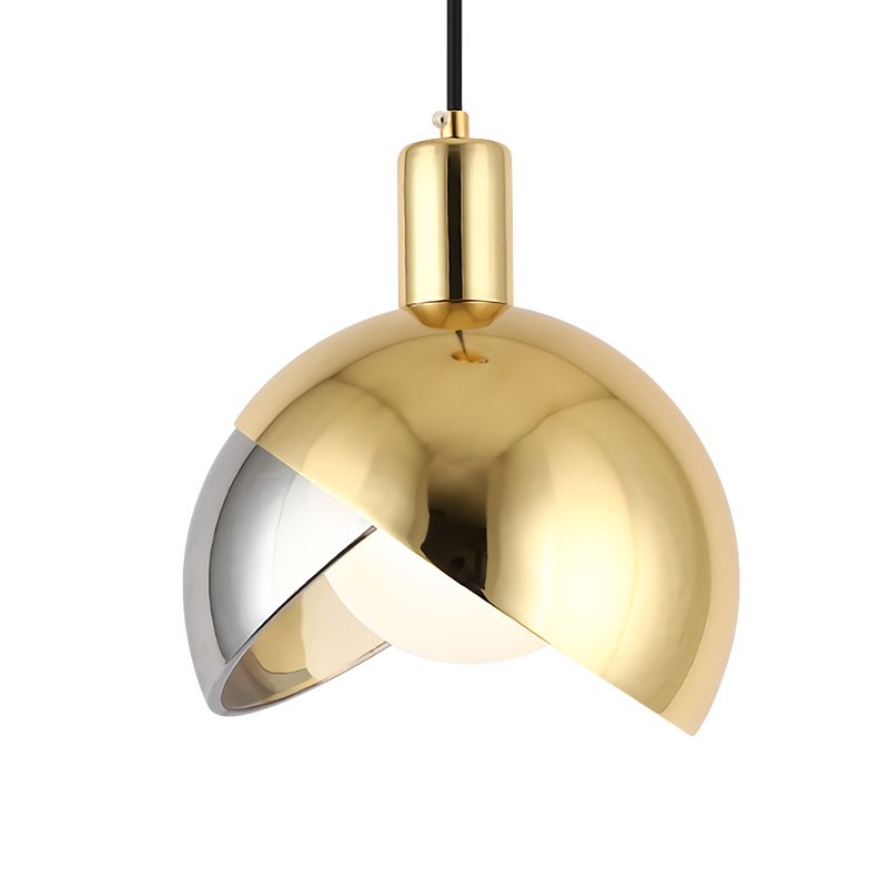 Metal Hanging Pendant Light Simple Style Suspension Pendant Light