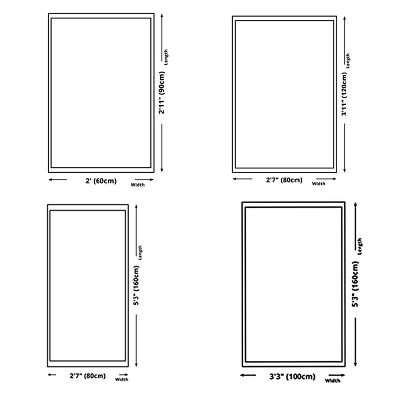 Midden-eeuwse tribale patroon Tapijten Polyester tapijt Non-slip achtergrondgebied Tapijt voor woningdecoratie