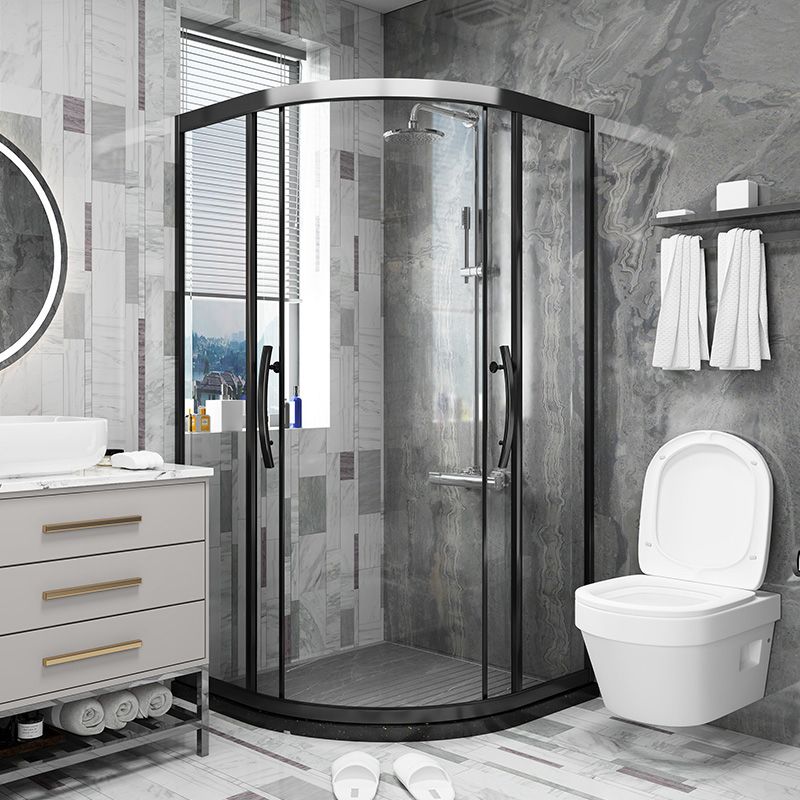 Modern Shower Enclosure Laminated Glass Corner with Fixed Panel Shower Stall