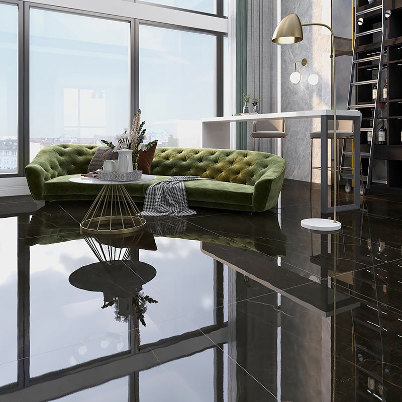 Rectangular Singular Tile Modern Mirrored Marble Floor and Wall Tile