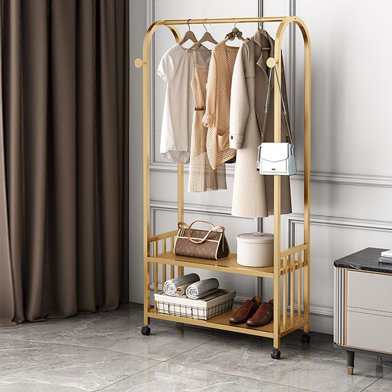 Hall Stand Contemporary Metal Shelving Included Free Standing Coat Rack